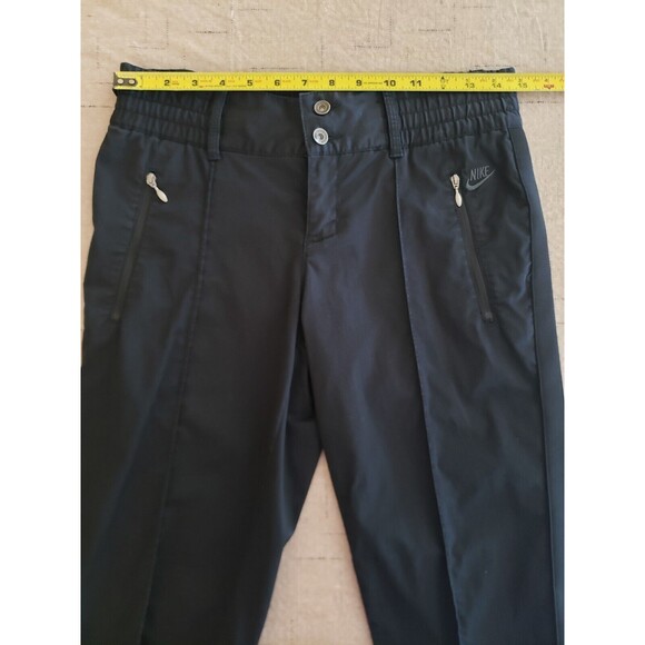 Nike Shorts Womens Small Black Sportswear Chino Bermuda Hiking Outdoors Cotton - Picture 12 of 15